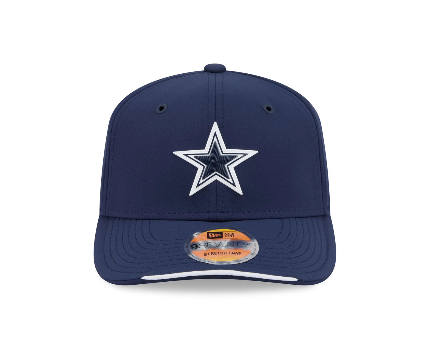 Dallas Cowboys New Era 2026 Sideline 9SEVENTY Stretch-Snap Hat - Navy