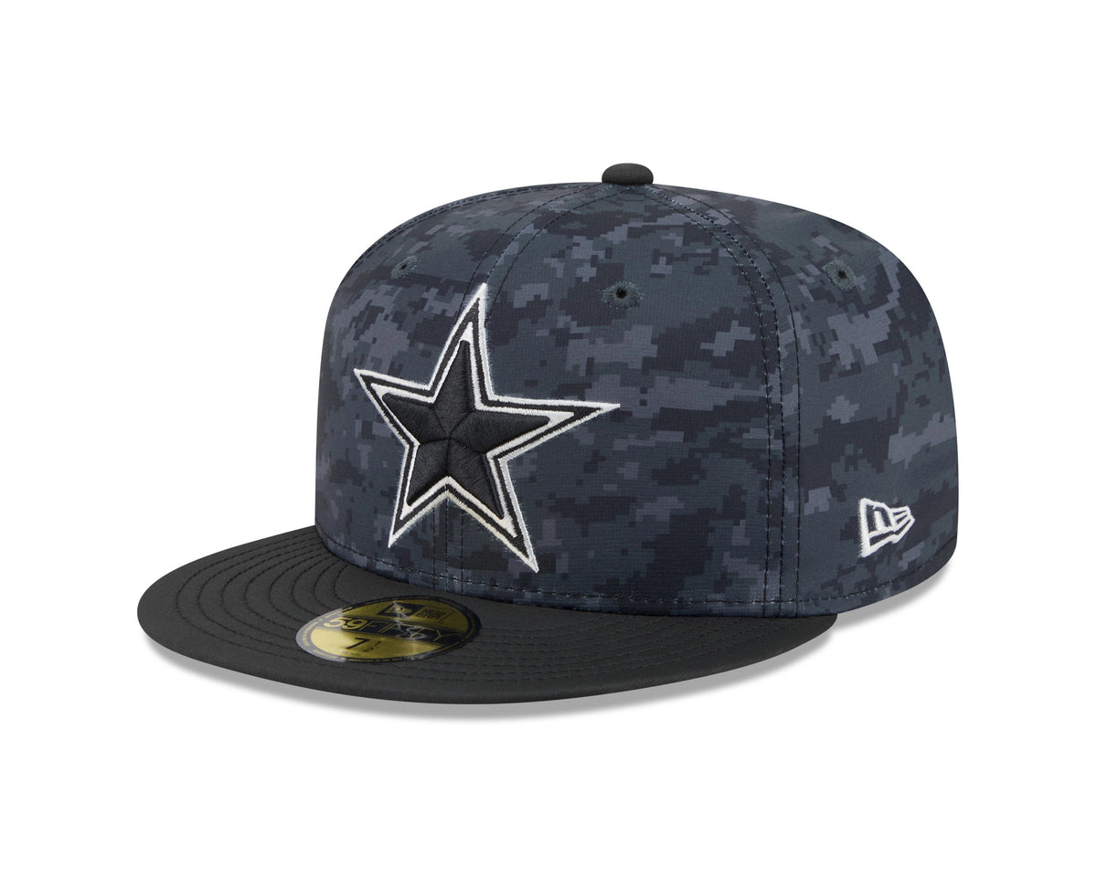 Dallas Cowboys New Era 2026 Salute To Service 59FIFTY Fitted Hat - Black