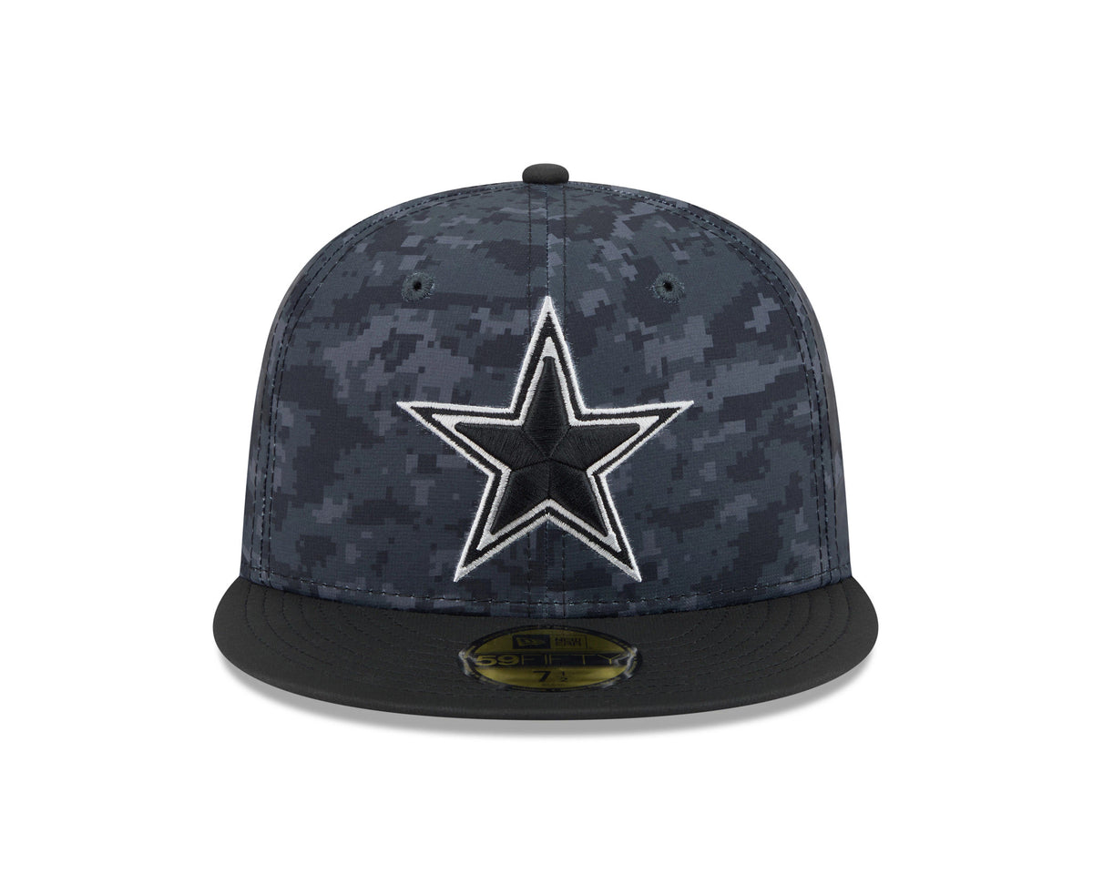 Dallas Cowboys New Era 2026 Salute To Service 59FIFTY Fitted Hat - Black