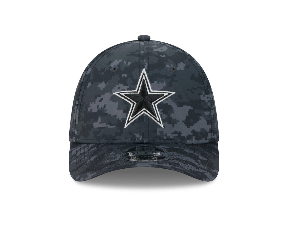 Dallas Cowboys New Era 2026 Salute To Service 39THIRTY M-Crown Stretch Hat - Black