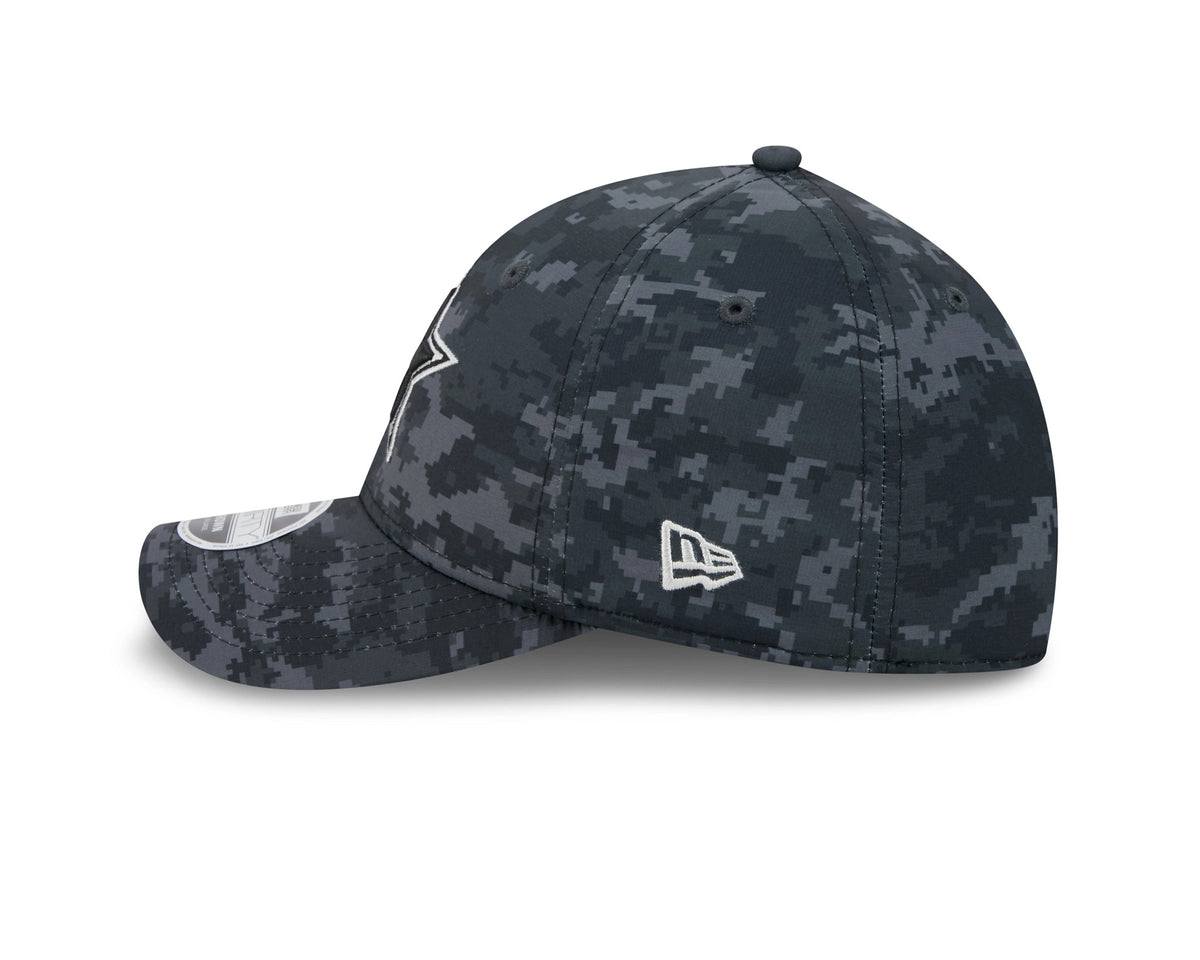 Dallas Cowboys New Era 2026 Salute To Service 39THIRTY M-Crown Stretch Hat - Black