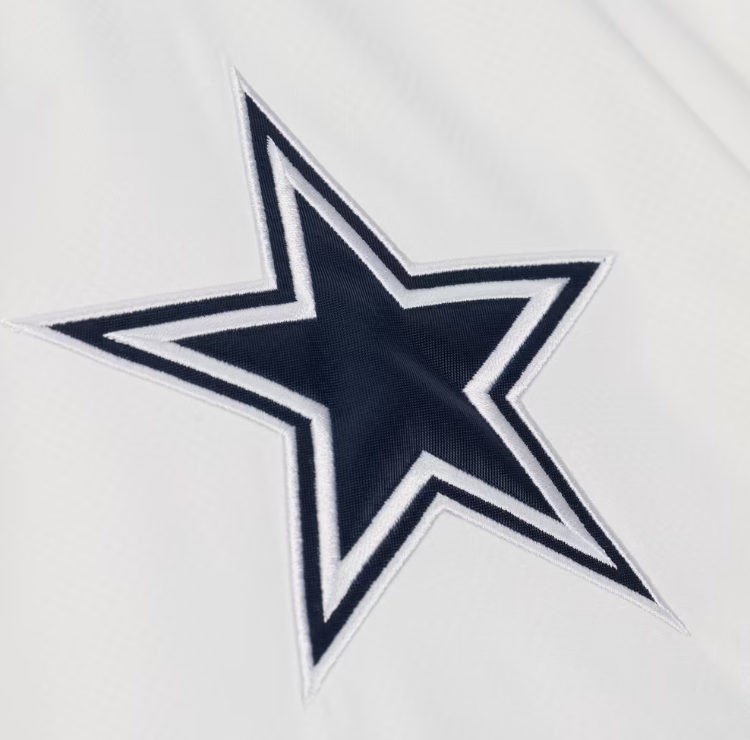 Dallas Cowboys Mitchell & Ness Head Coach Anorak Winderbreaker