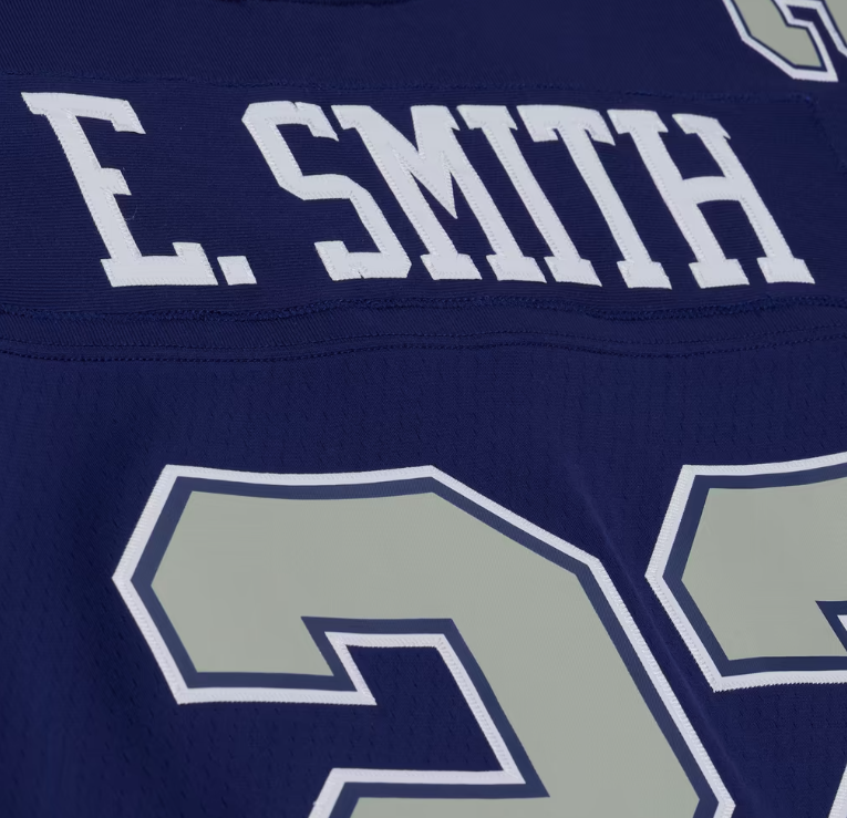 Dallas Cowboys Mitchell & Ness #22 Emmitt Smith 1990 Legacy Mens Jersey-Blue