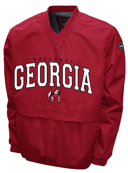 Georgia Bulldogs Franchise Club Members 2 Windshell Jacket - Red