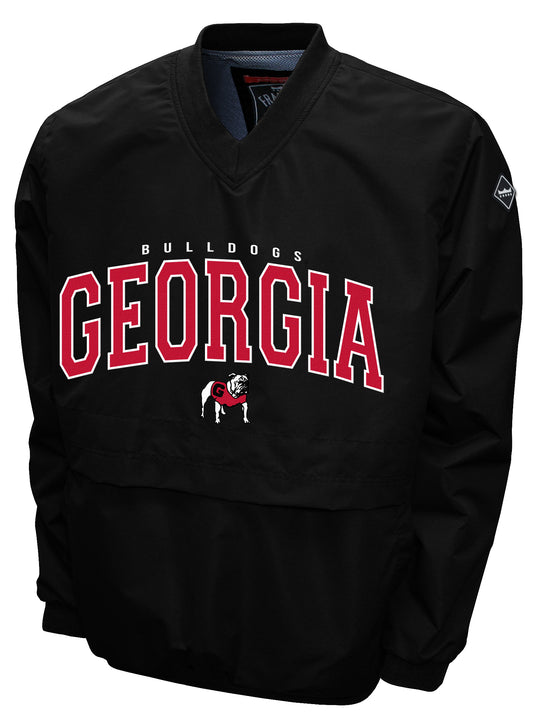 Georgia Bulldogs Franchise Club Members 2 Windshell Jacket - Black