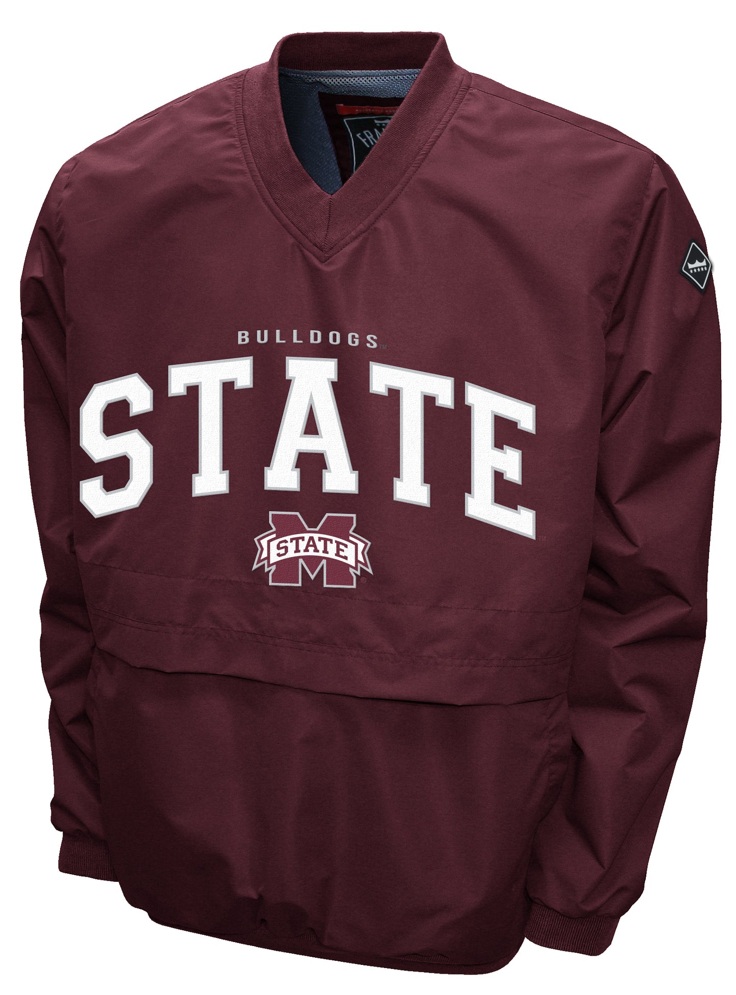 Mississippi State Bulldogs Franchise Club Members 2 Windshell Jacket - Burgandy