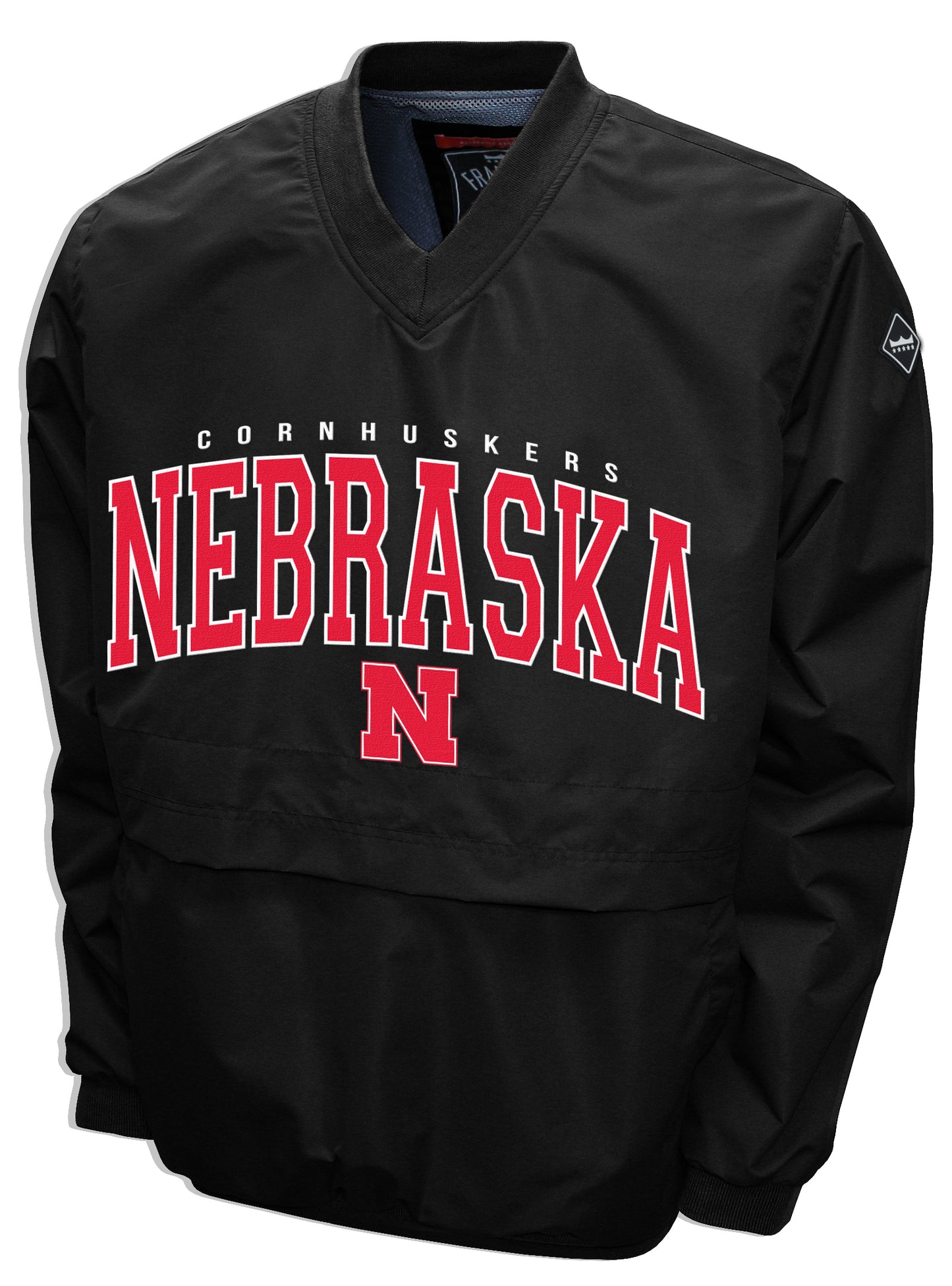Nebraska Cornhuskers Franchise Club Members 2 Windshell Jacket - Black
