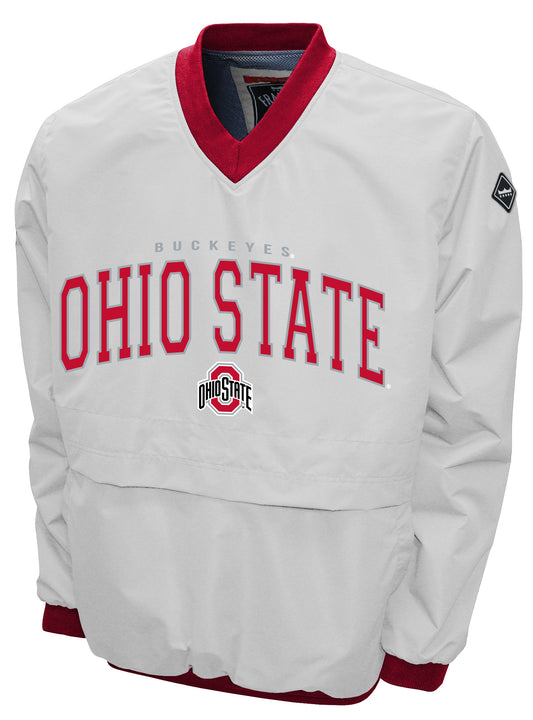 Ohio State Buckeyes Franchise Club Members 2 Windshell Jacket - White