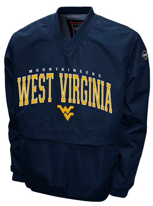 West Virginia Mountaineers Franchise Club Members 2 Windshell Jacket - Navy