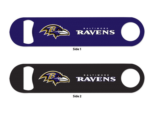 Baltimore Ravens Wincraft 2 Sided Bottle Opener