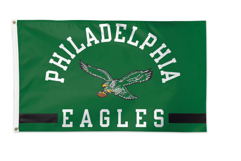 Philadelphia Eagles Wincraft Retor Classic Deluxe 3X5 Flag