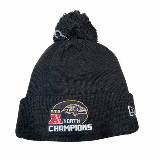 Baltimore Raven New Era  2019  North Division Champions Knit