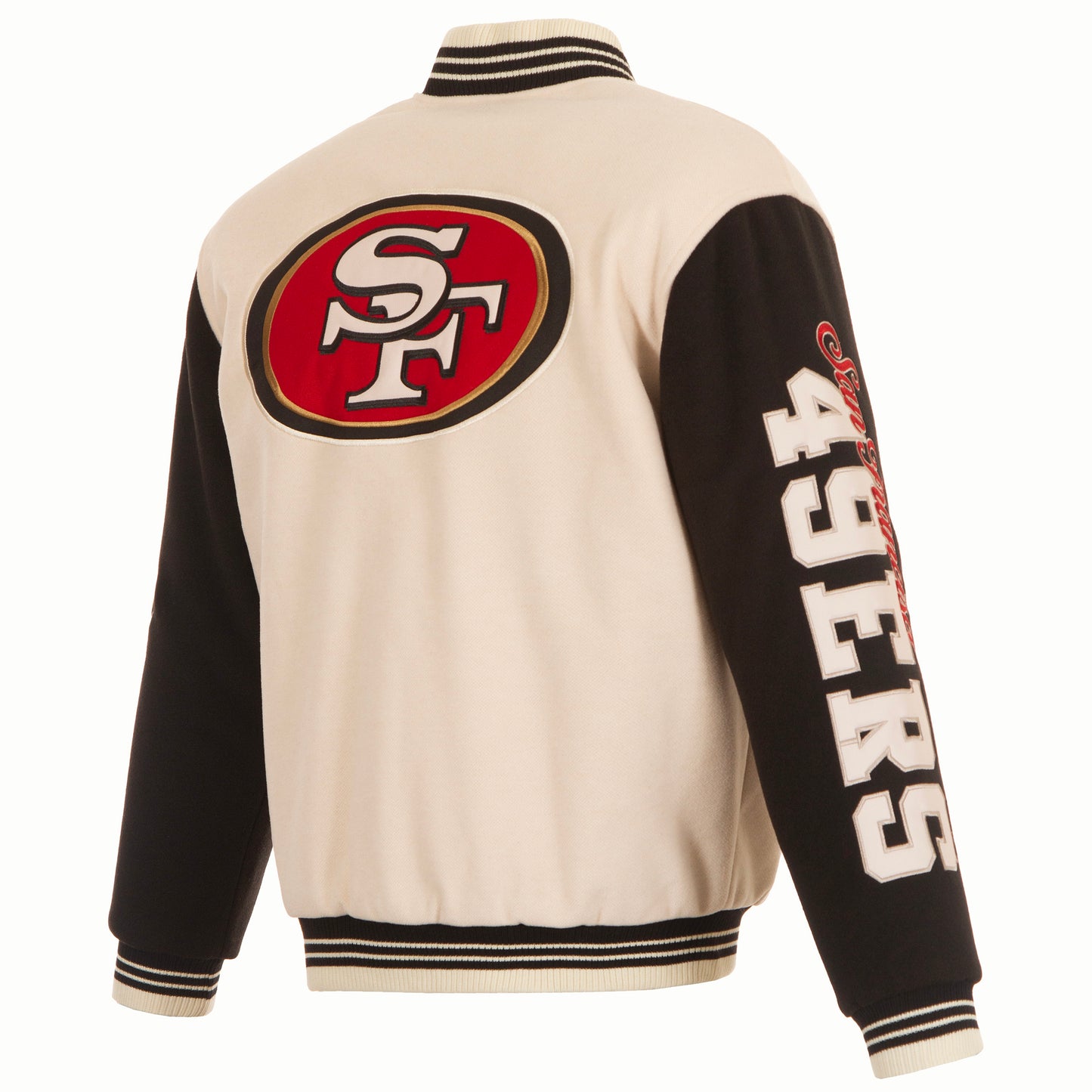 San Francisco 49ers JH Design Reversible Varsity Jacket