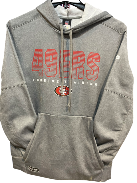 San Francisco 49ers New Era Combine Training Gray Hoodie