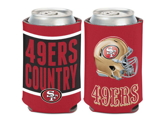 San Francisco 49ers Team Slogan Can Cooler