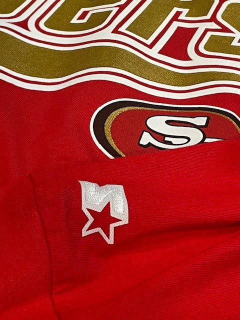 San Francisco 49ers Starter Establishment Long Sleeve Shirt - Red