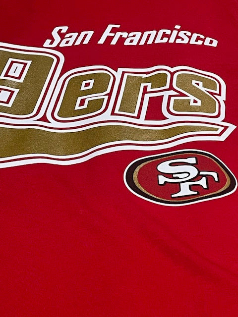 San Francisco 49ers Starter Establishment Long Sleeve Shirt - Red