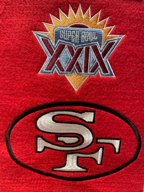 San Francisco 49ers Winning Streak 8 X 32" Super Bowl Champions Heritage Banner