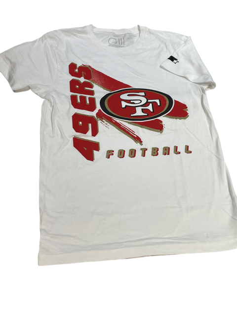 San Francisco 49ers Starter Shot gun T-Shirt - White