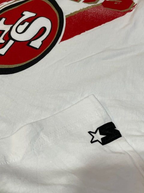 San Francisco 49ers Starter Shot gun T-Shirt - White