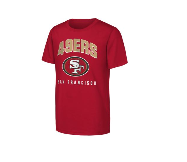 San Francisco 49ers Outerstuff Youth Team Spirit T-Shirt- Red