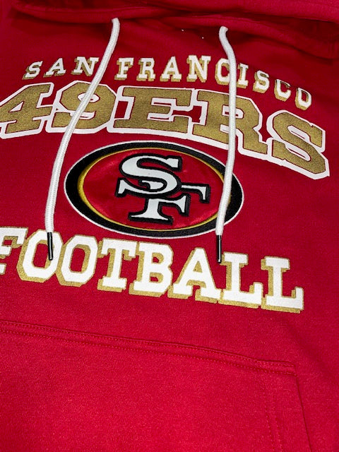 San Francisco 49ers Starter Hand Off Pull Over Hoodie