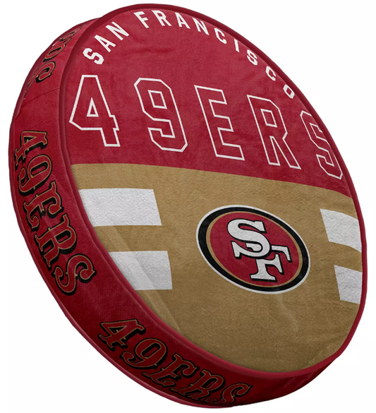 San Francisco 49ers Pegasus Pegasus 15" Circle Plushlete Pillow