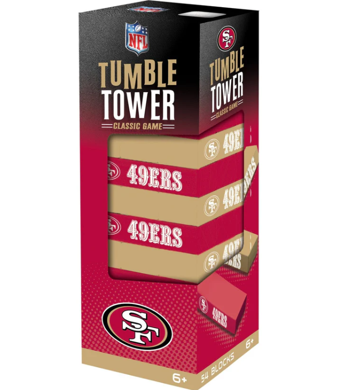 San Francisco 49ers Masterpieces Tumble Tower