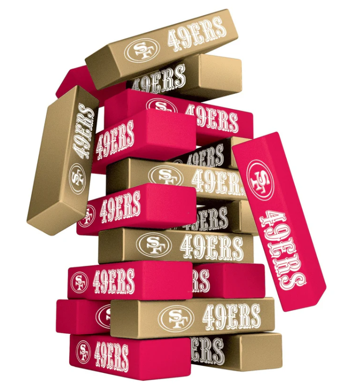 San Francisco 49ers Masterpieces Tumble Tower