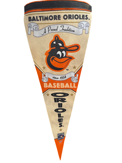 Baltimore Orioles Wincraft A Proud Tradition Premium Pennant 12" x 30"