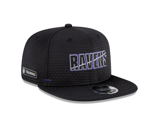 Baltimore Ravens New Era Training Camp 9FIFTY Adjustable Hat - Black