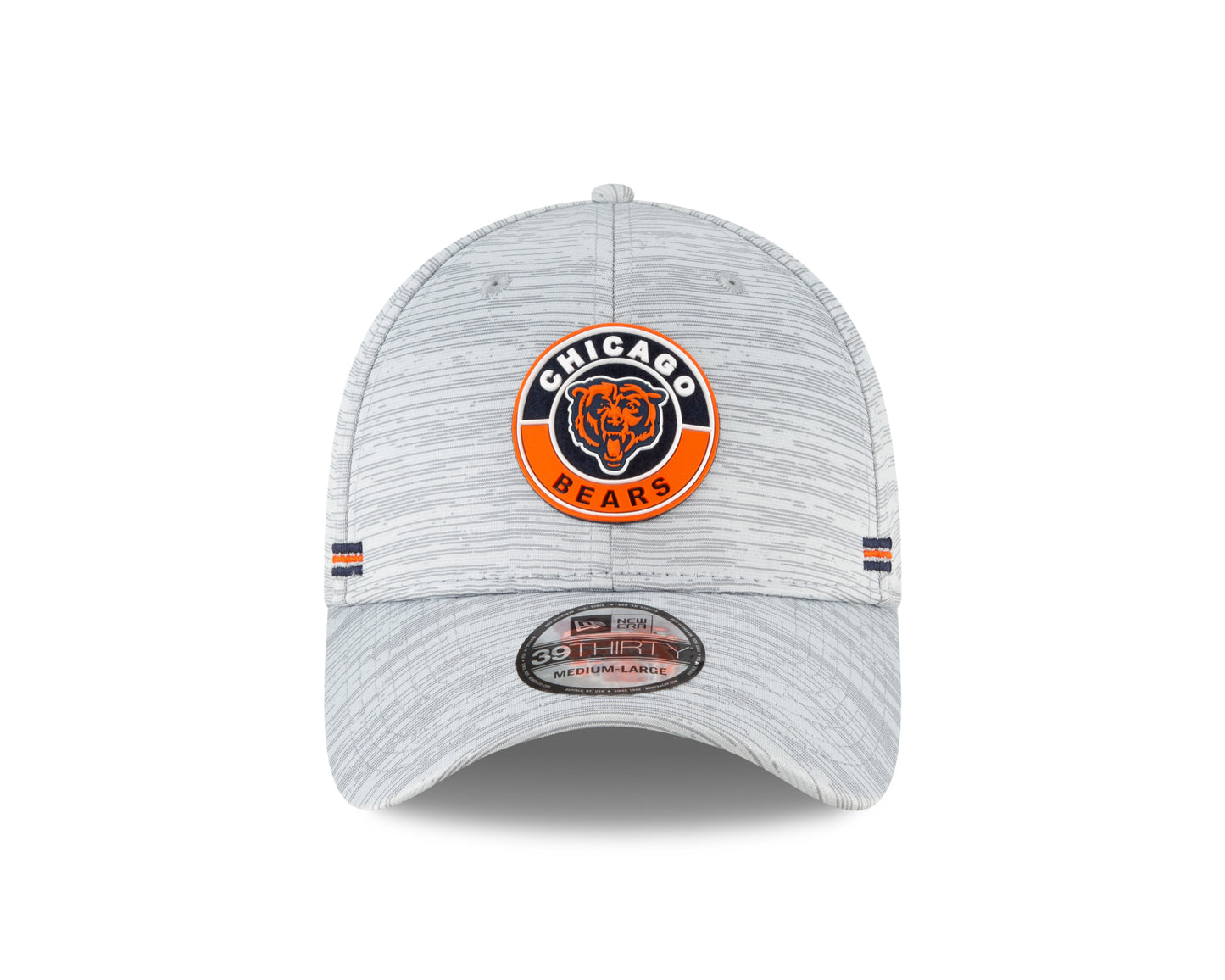Chicago Bears New Era Road Sideline 39THIRTY Flex Hat - Gray