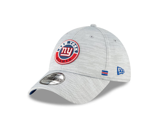 New York Giants New Era Sideline Road 39THIRTY Flex Hat - Gray