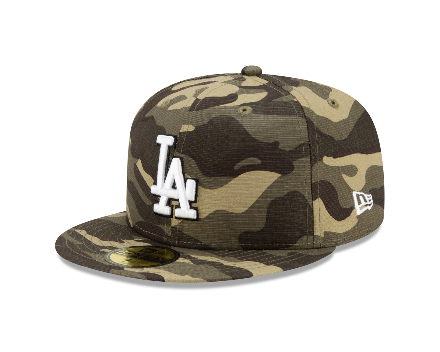Los Angeles Dodgers New Era Armed Forces 59FIFTY Fitted Hat - Camo