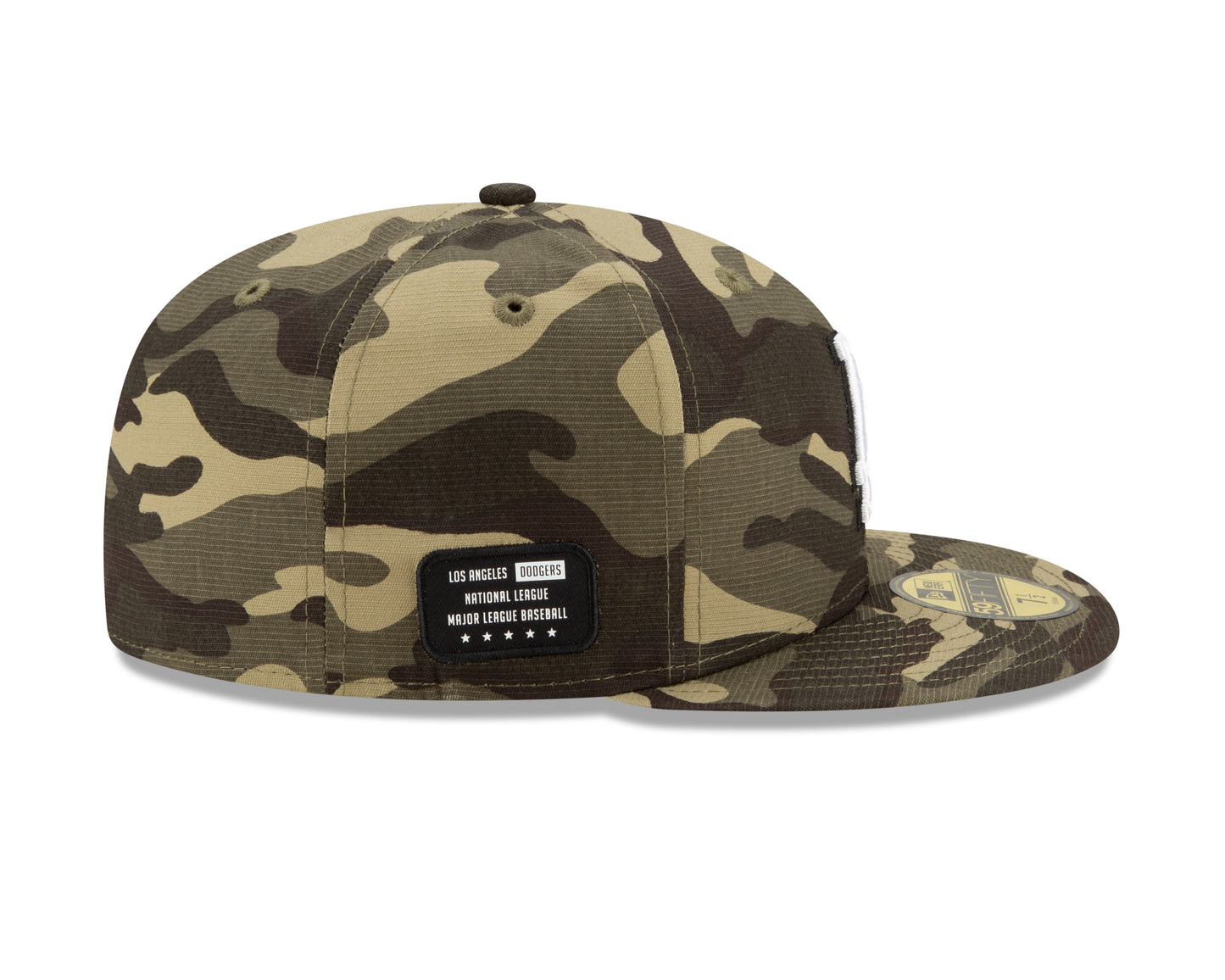 Los Angeles Dodgers New Era Armed Forces 59FIFTY Fitted Hat - Camo