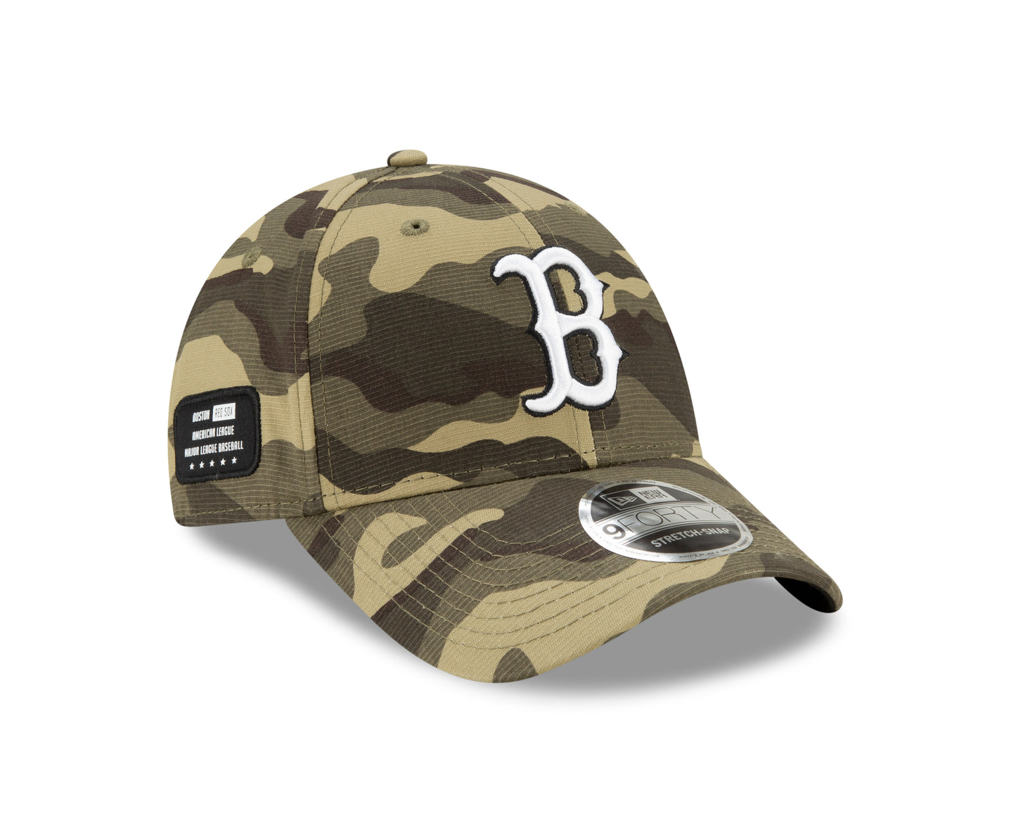 Boston Red Sox New Era Armed Forces Day 9FORTY Stretch-Snap Hat - Camo