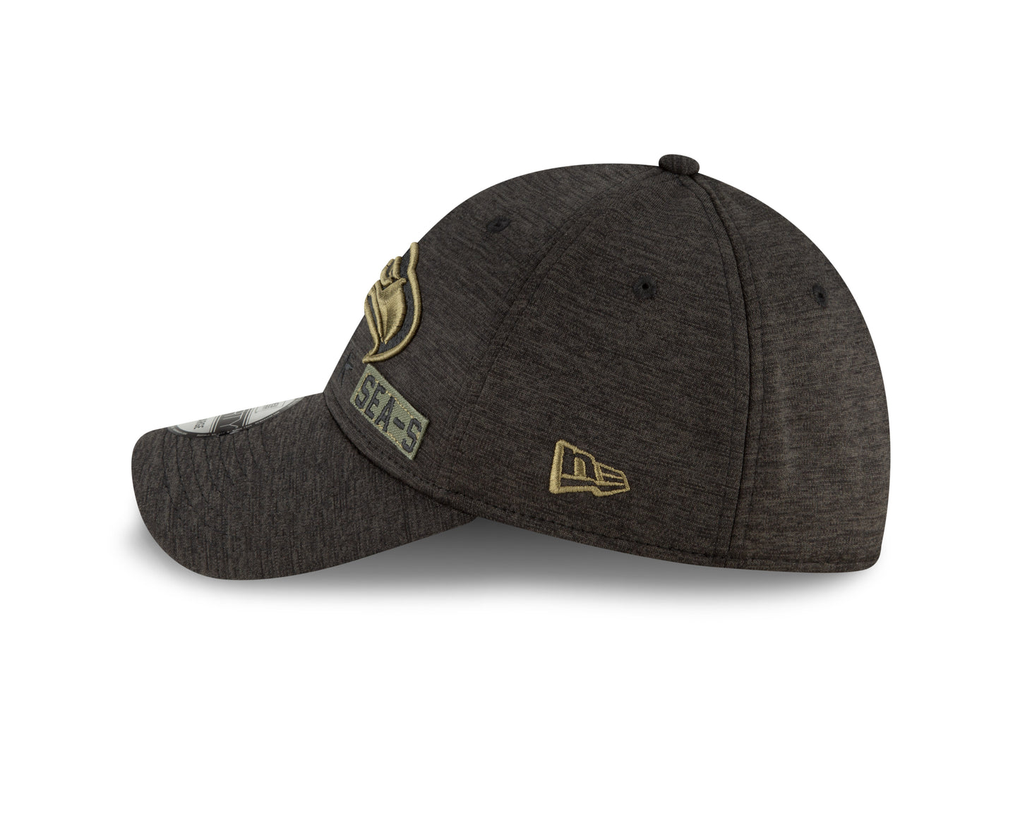 Seattle Seahawks New Era Salute to Service 39THIRTY Flex Hat - Gray