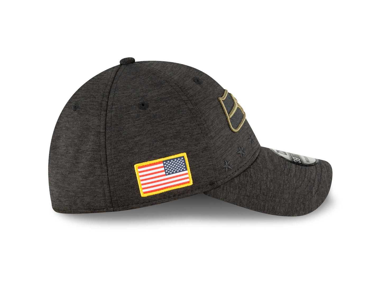 Seattle Seahawks New Era Salute to Service 39THIRTY Flex Hat - Gray