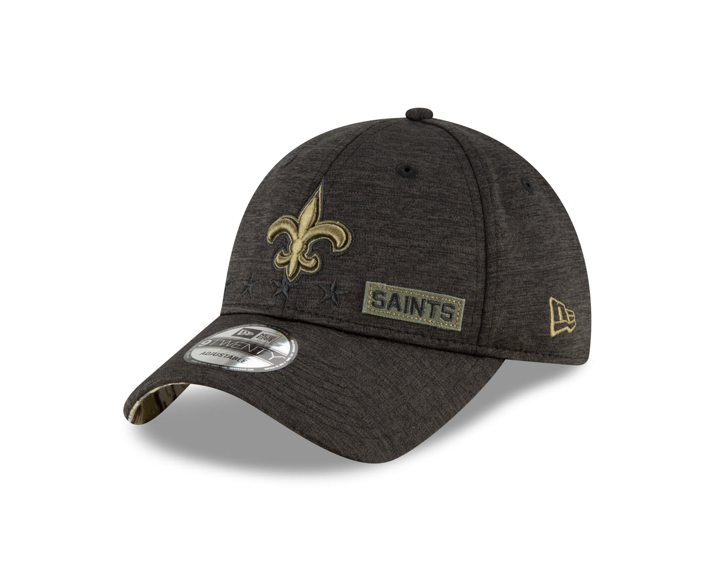 New Orleans Saints New Era Salute to Service 9Twenty Adjustable Hat
