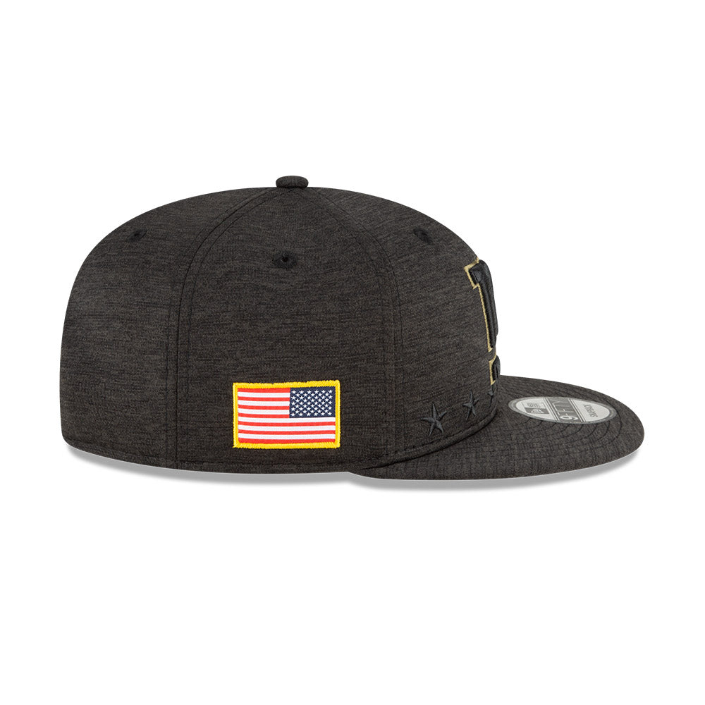 New York Giants Salute to Service 9FIFTY Adjustable Hat - Gray