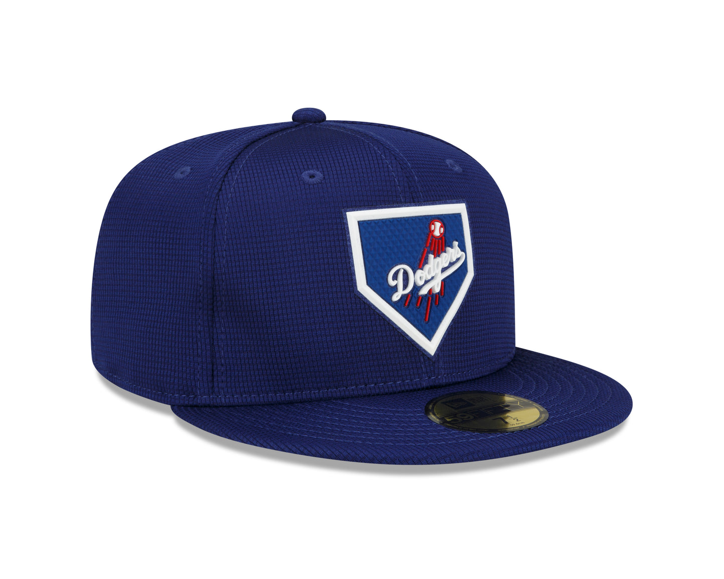 Los Angeles Dodgers New Era Club House 59Fifty Fitted Hat-Blue