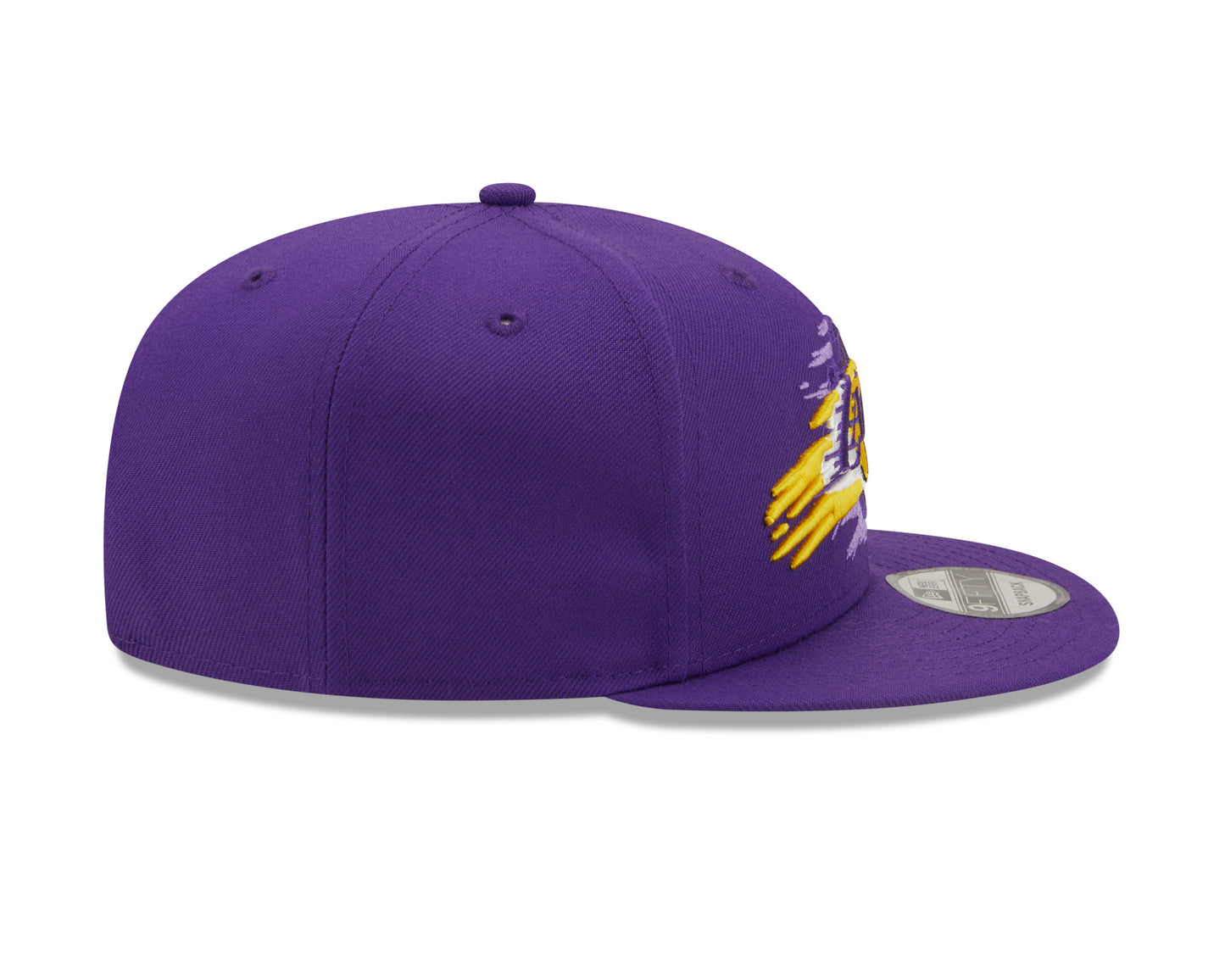 Los Angeles Lakers New Era Logo Tear 9FIFTY Adjustable Snapback Hat