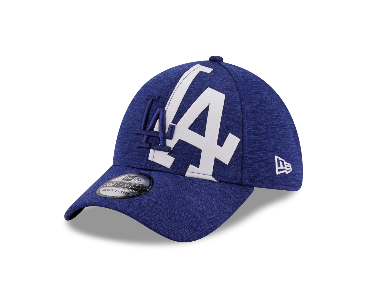 Los Angeles Dodgers New Era Shadow Crop 39THIRTY Flex Hat - Blue