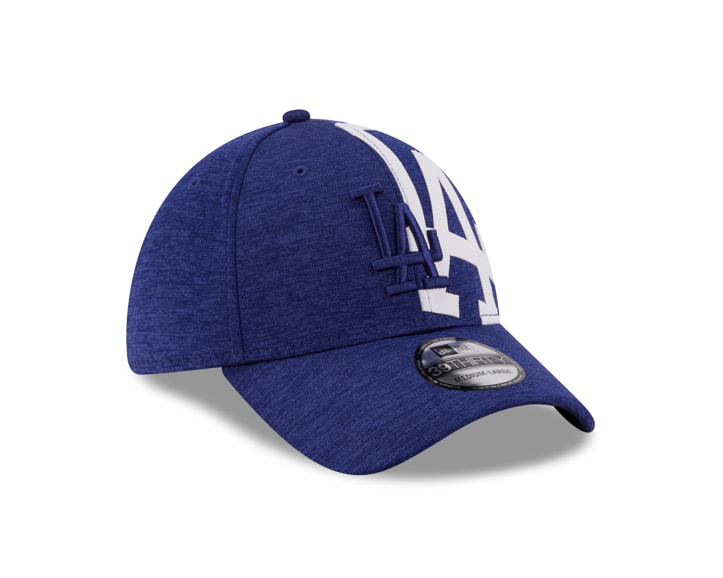 Los Angeles Dodgers New Era Shadow Crop 39THIRTY Flex Hat - Blue