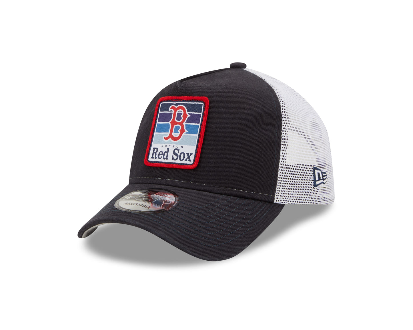 Boston Red Sox New Era Gradiant A-Frame Trucker 9FORTY Snapback Hat