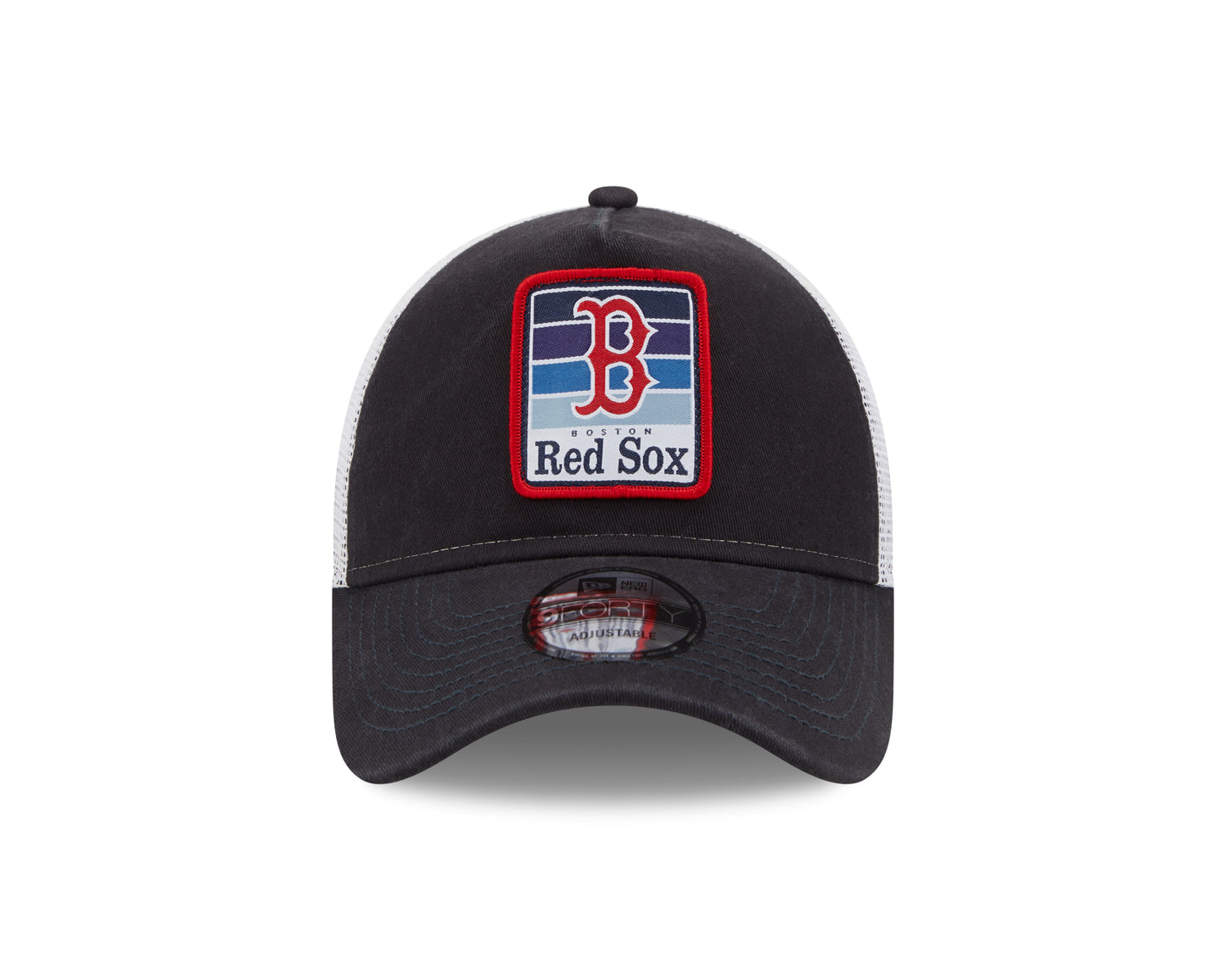Boston Red Sox New Era Gradiant A-Frame Trucker 9FORTY Snapback Hat