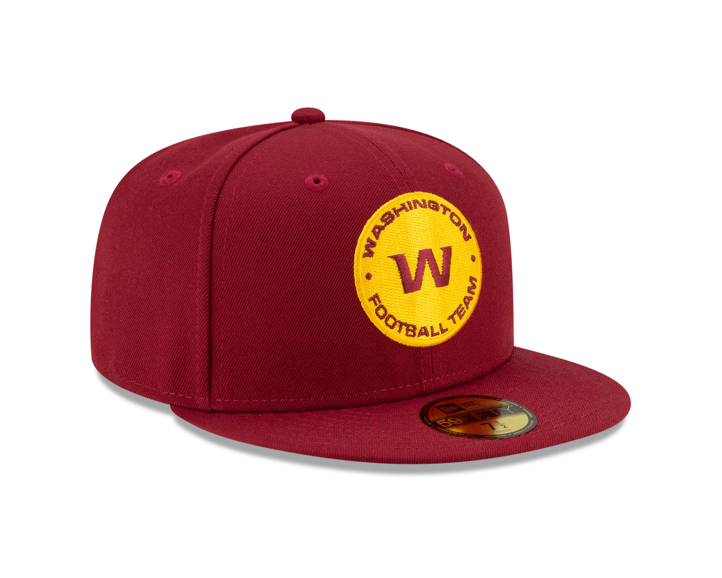Washington Football New Era Basic 59FIFTY Fitted Hat - Burgundy