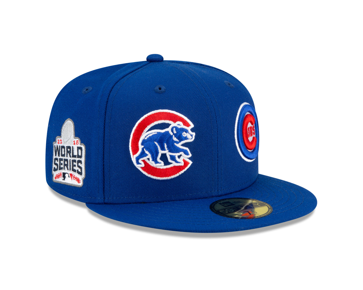 Chicago Cubs New Era Team Patch Pride 59fifty Fitted Hat