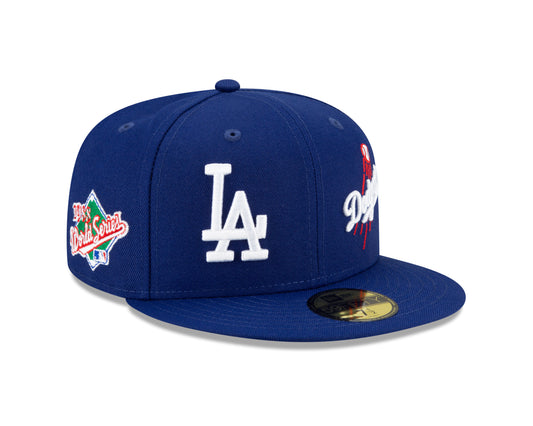 Los Angeles Dodgers New Era Team Patch Pride 59fifty Fitted Hat