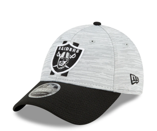Las Vegas Raiders New Era Training Camp 9FORTY Adjustable Hat - Gray